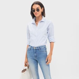 MOTHER 29 Weekender Fray Jeans